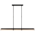 Precision Linear Chandelier - Bronze / White