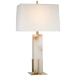 Gironde Table Lamp - Hand-Rubbed Antique Brass / Alabaster