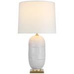 Incasso Table Lamp - Plaster White / Linen