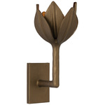 Alberto Wall Sconce - Antique Bronze Leaf