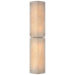 Clayton Wall Sconce - Polished Nickel / Alabaster