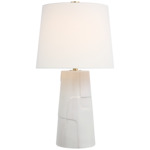 Braque Table Lamp - Mixed White / Linen