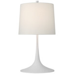 Oscar Table Lamp - Plaster White / Linen
