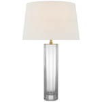 Fallon Table Lamp - Clear / Linen