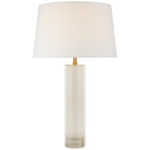 Fallon Table Lamp - White / Linen