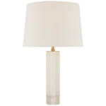 Fallon Table Lamp - White / Linen