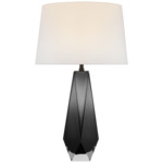 Gemma Tall Table Lamp - Smoked / Linen