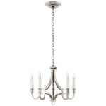 Mykonos Chandelier - Polished Nickel