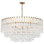 Lorelei Chandelier - Gild / Clear