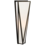 Lorino Wall Sconce - Bronze / White