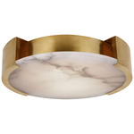 Melange Ceiling Light - Antique-Burnished Brass / Alabaster