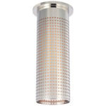 Precision Monopoint Ceiling Light - Polished Nickel / White
