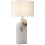 Savoye Table Lamp - Alabaster / Linen