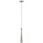 Utopia Solid Pendant - Polished Nickel