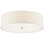 Walker Ceiling Light - Gild / Cream Linen