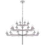 Liaison Chandelier - Polished Nickel