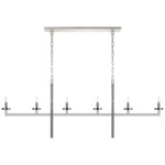 Liaison Linear Chandelier - Polished Nickel