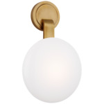 Marisol Wall Sconce - Soft Brass / White