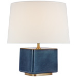 Toco Table Lamp - Mixed Blue Brown / Linen