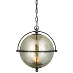 Bayridge Pendant - Aged Iron / Antique Mercury