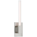Mafra Wall Sconce - Polished Nickel / White