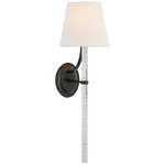 Abigail Wall Sconce - Bronze / Linen