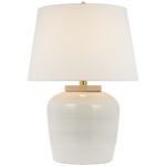 Nora Table Lamp - Ivory / Linen