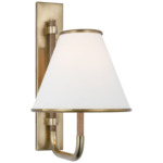 Rigby Wall Sconce - Soft Brass / Natural Oak / Linen