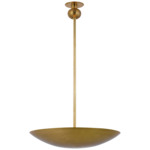 Comtesse Uplight Chandelier - Hand-Rubbed Antique Brass