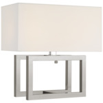 Galerie Table Lamp - Polished Nickel / Linen