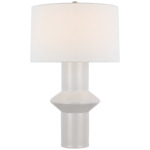 Maxime Table Lamp - New White / Linen