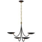 Keira Chandelier - Bronze / Hand-Rubbed Antique Brass