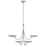 Keira Chandelier - Polished Nickel