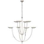 Keira Chandelier - Polished Nickel