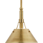 Turlington Pendant - Hand-Rubbed Antique Brass