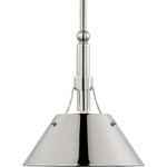 Turlington Pendant - Polished Nickel