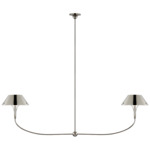 Turlington Linear Chandelier - Polished Nickel