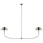 Turlington Linear Chandelier - Polished Nickel