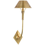 Turlington Wall Sconce - Hand-Rubbed Antique Brass