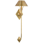 Turlington XL Wall Sconce - Hand-Rubbed Antique Brass