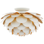 Cynara Ceiling Light - White