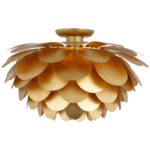 Cynara Ceiling Light - Gild