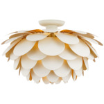 Cynara Ceiling Light - White