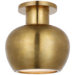 Comtesse Ceiling Light - Hand Rubbed Antique Brass / Frost