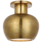 Comtesse Ceiling Light - Hand-Rubbed Antique Brass / Frost