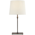 Dauphine Table Lamp - Aged Iron / Linen