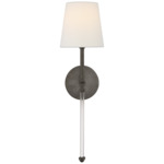 Camille Wall Sconce - Bronze / Linen