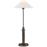 Hargett Adjustable Table Lamp - Bronze / Linen