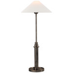 Hargett Adjustable Table Lamp - Bronze / Linen