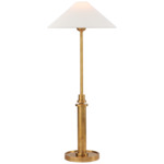Hargett Adjustable Table Lamp - Hand Rubbed Antique Brass / Linen